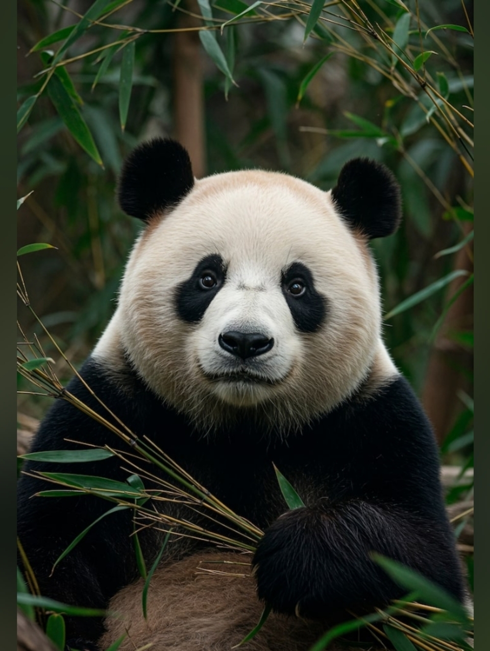 Custom Fridge Magnet Panda